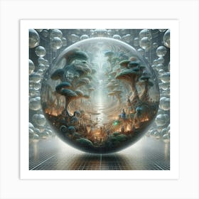 Sphere Of Life 2 Art Print