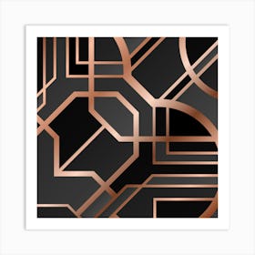 Art Deco Pattern 17 Art Print