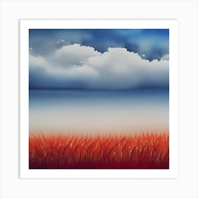 Blue Skies 1 Art Print