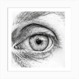 Eye Of A Woman 1 Art Print