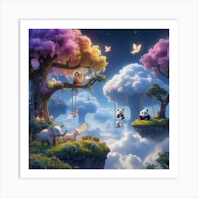 Sky Is Blue Art Print