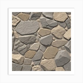 Stone Wall 51 Art Print