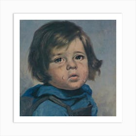 Boy In Blue Art Print