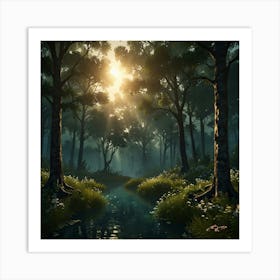 Forest 29 Art Print