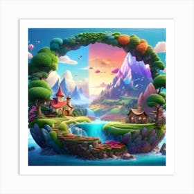 Fairytale World Art Print