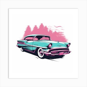 Vintage Car Art Print