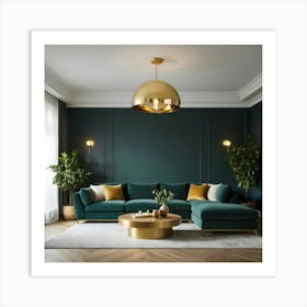 Living Room 4 Art Print