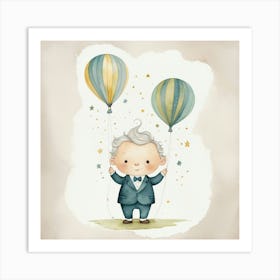 Default Mr Confidence Nursery Art 3 Art Print