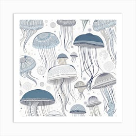 Jellyfish 1 Art Print