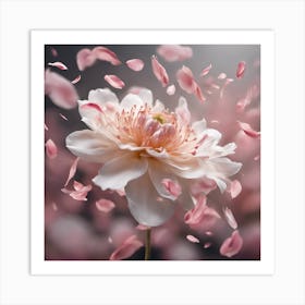 Peony Flower Art Print