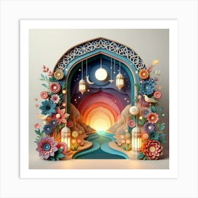 Islamic Art 6 Art Print