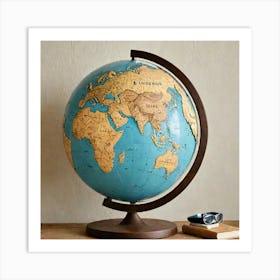 Globe Art Print