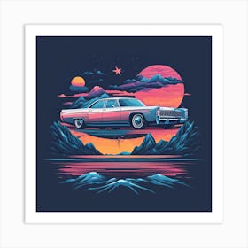 Cadillac Art Print