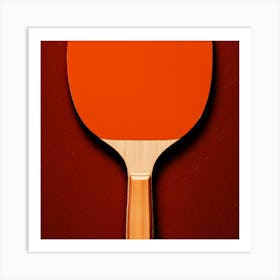 Ping Pong Paddle 1 Art Print