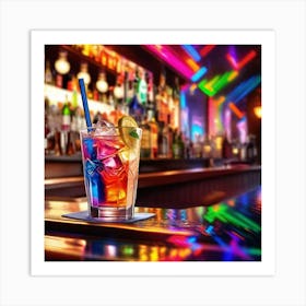 Rainbow Bar 3 Art Print