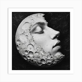 Man in the Moon Silent Film Art Print