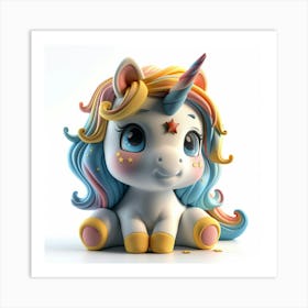 Unicorn 185 Art Print