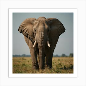 Elephant Art Print