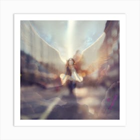 Angel Wings JW/SavageLight Art Print