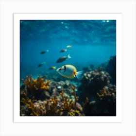 Tropical Fishes Art Print