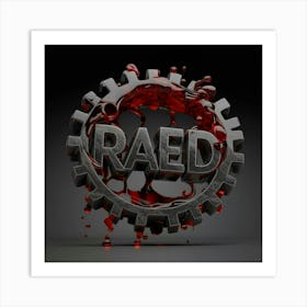 Raed Art Print