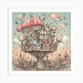 Fairytale House Art Print