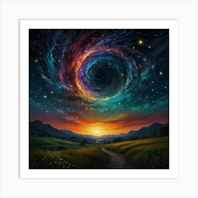 Spiral Galaxy 3 Art Print