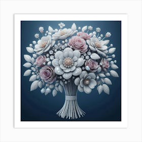 Bouquet Of Flowers 3 Art Print