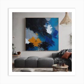 2-Abstract Painting Art Print
