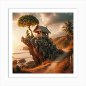 House On A Rock Art Print