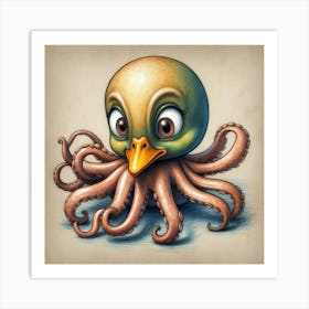 Octopus 80 Art Print