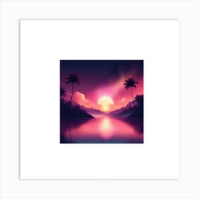 Sunset Art Print