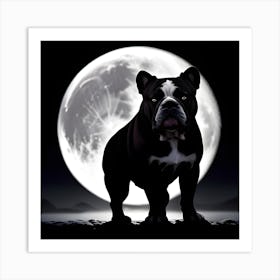 Lunar Bulldog Art Print