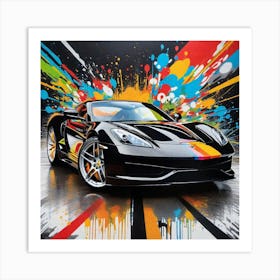 Sports Car 3 Art Print