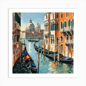 The Grand Canal Venice Art Print
