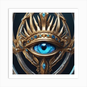 Eye Of Olympus Art Print