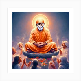 Sai Baba 9 Art Print