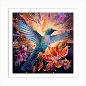 Hummingbird 2 Art Print