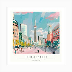 Toronto Cityscape Art Print