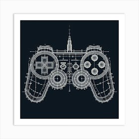 Video Game Controller 5 Art Print