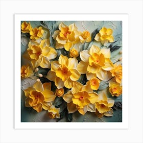 Daffodils 35 Art Print