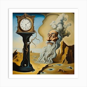 Old Father Time Art Print