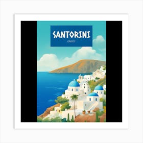 Santorini Art Print