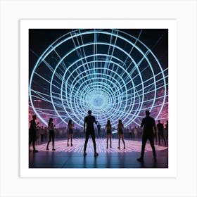 Night In The City Art Print