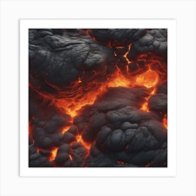 Lava Flow 45 Art Print