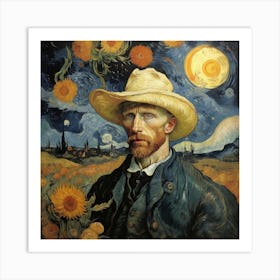 Van Gogh Sunflowers 1 Art Print