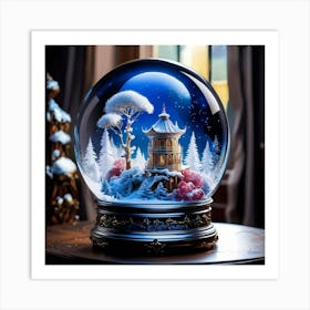 Snow Globe Art Print