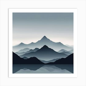 Mountain Landscape 30 Art Print