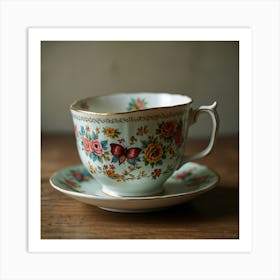 Tea Art 139 Art Print