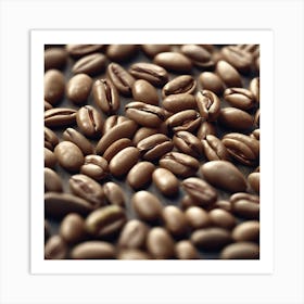 Coffee Beans 351 Art Print